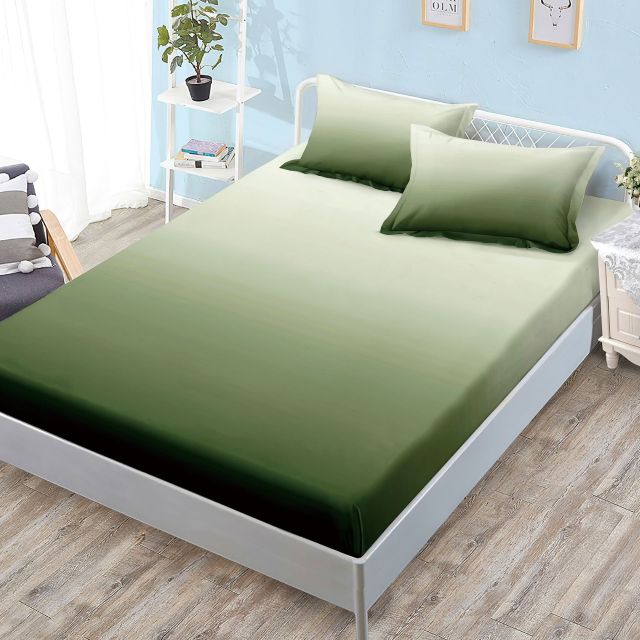 Cearceaf pat finet cu elastic + 2 fete de perna G-246