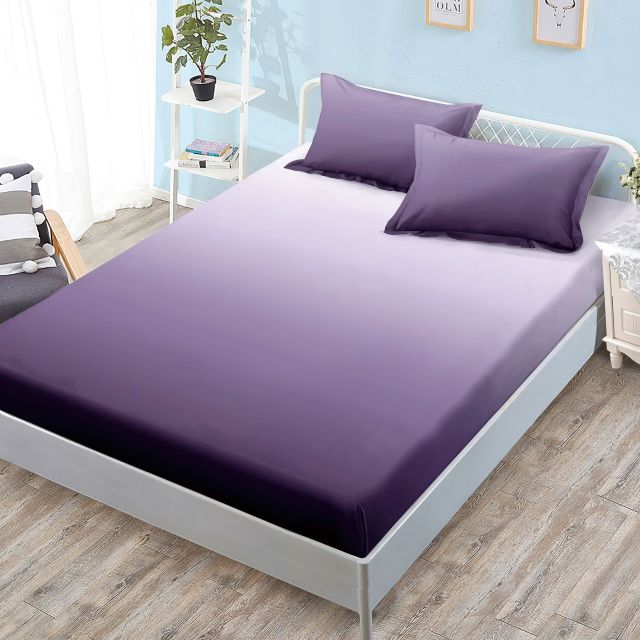 Cearceaf pat finet cu elastic + 2 fete de perna G-242