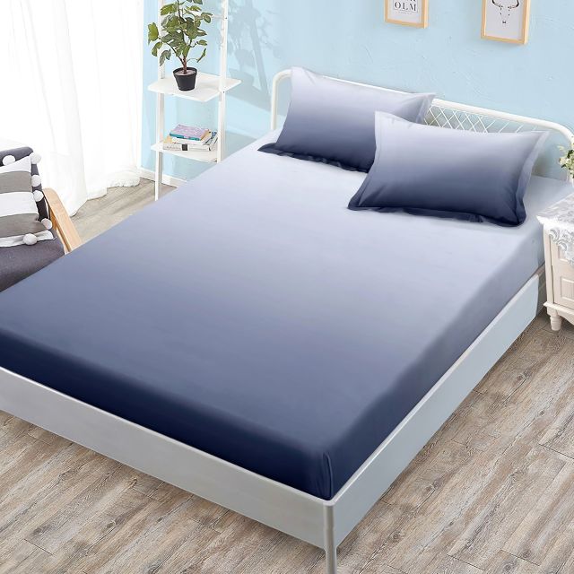 Cearceaf pat finet cu elastic + 2 fete de perna G-241