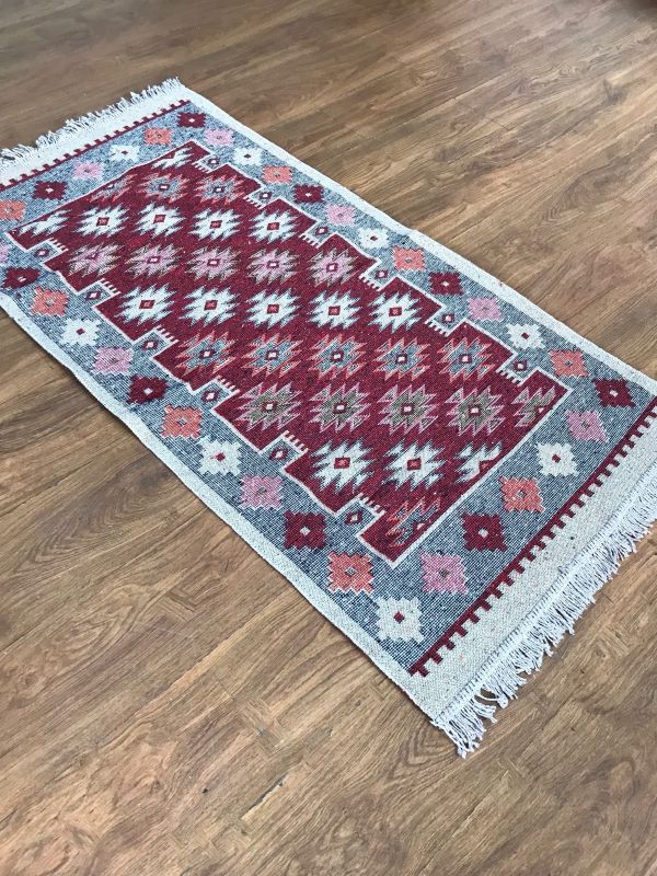 Covor Tradational R-Rosu  80 x 300 CM